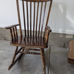 Solid Wood Rocking Chair 