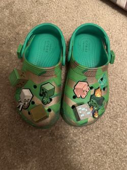 Minecraft Crocs Size 11 