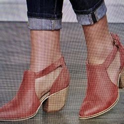 Adorable Bootie- Size EU 43 Red, New 