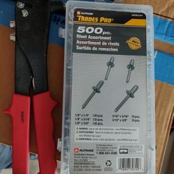 Pop Rivets And Rivet Tool