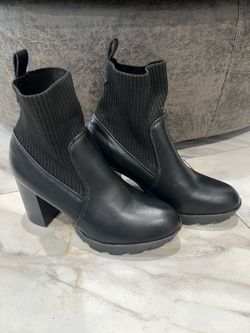 Black boots