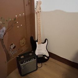 Squier Stratocaster guitar on sell