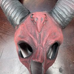 Halloween Mask And Candle Holder 