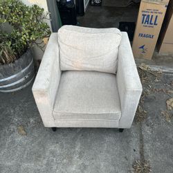 Small Tan Chair, 20 For One, 30 For Both