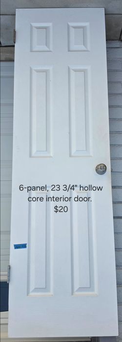 Interior 6-panel door