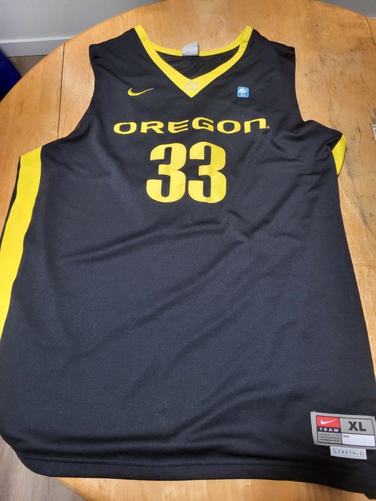 Oregon XL Long NCAA Tournament Jersey