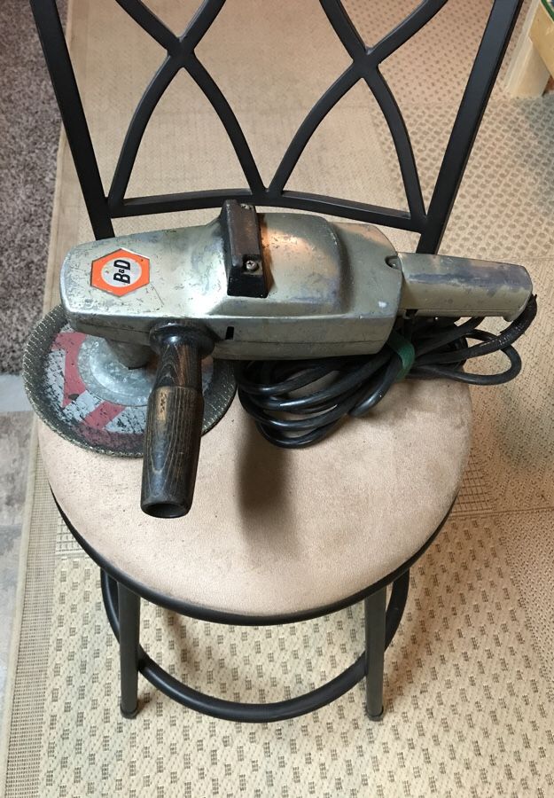 Black&Decker 7 Inch Disc Sander!
