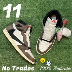 Size 11 Air Jordan 1 Retro High OG SP x Travis Scott “Mocha” 🦌