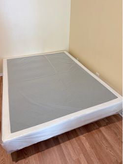 NEW Queen Bed Bottom Support Frame along with Wheel Support Frame (Detachable)