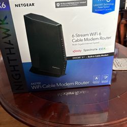 Netgear nighthawk AX66 dream cable Wi-Fi modem