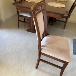 🍽️ Elegant Palliser Dining Set – 6 Chairs + Expandidle Table