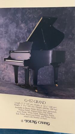 Reduced ///Young Chang Baby Grand Piano// Must Sell