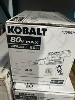 Kobalt 80V Cordless Axial Blower
