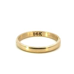 Woman’s Ladies 14k Yellow Gold Wedding Band Ring Size 5.5 GP3123305