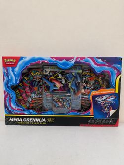 Pokemon Mega Greninja EX Premium Collection 8 packs promo New Sealed Box DMG