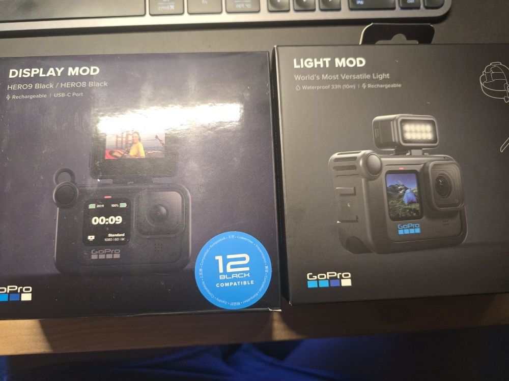 GoPro Display And Light Mod