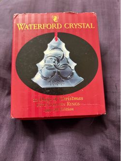1999 Waterford 12 days of Christmas