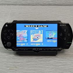 PSP With Charger And 32GB Memory Card 