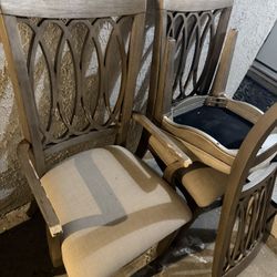 Solid Wood Dining Chairs – Set of 8