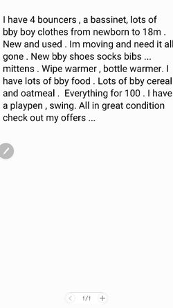 Lots of bby boy items new and used ....