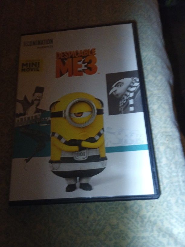 Despicable Me 3 Dvd
