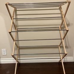 Collapsible Laundry Drying Rack