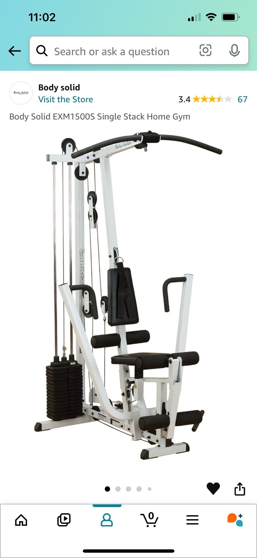 Body Solid Compact Classic Home Gym
