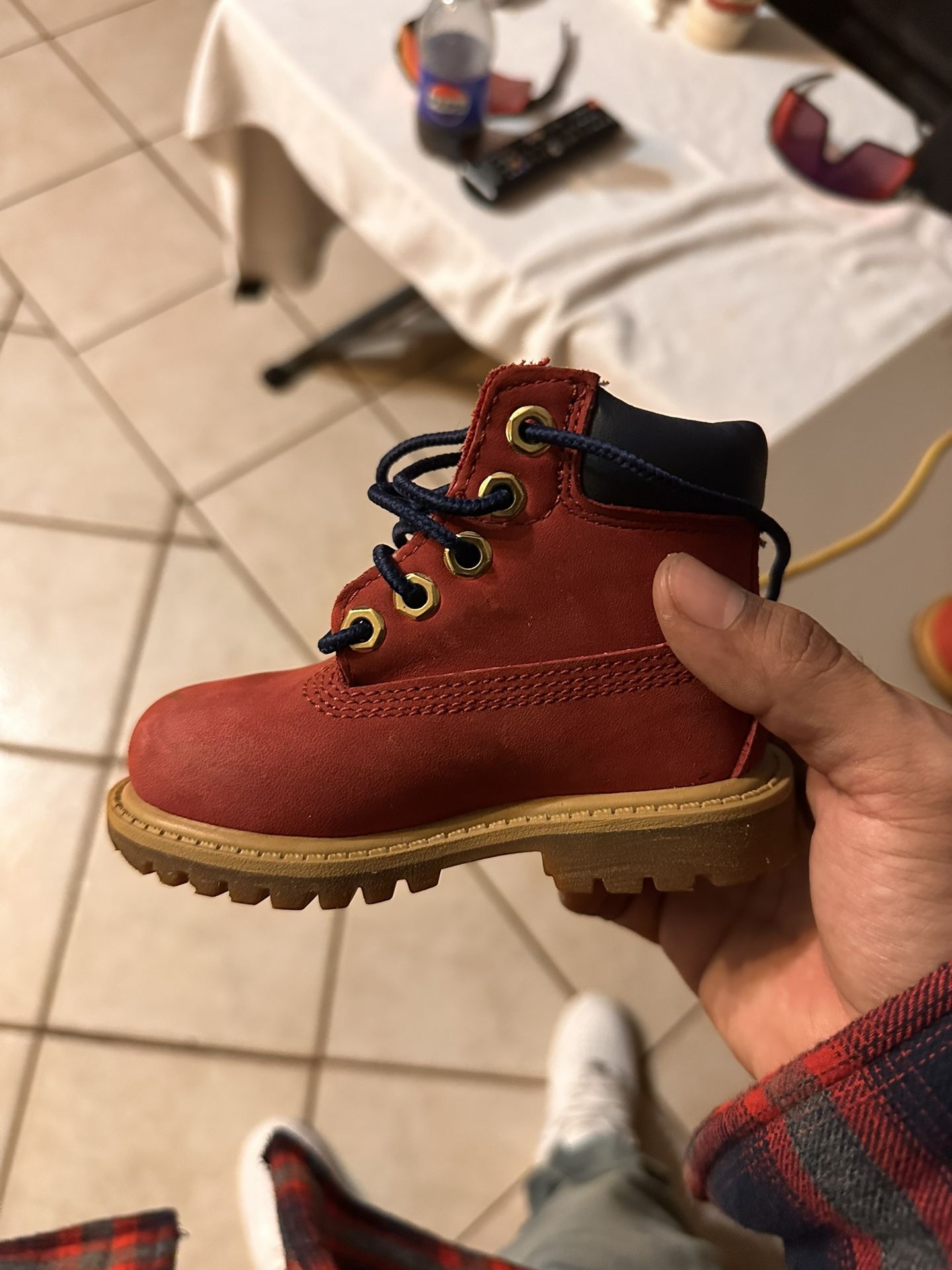 Toddler Red Timberland