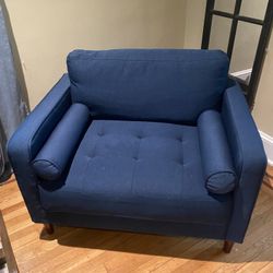 Blue Chair Wide