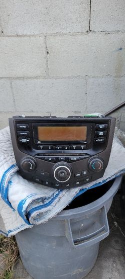 2003 Honda Accord Stereo
