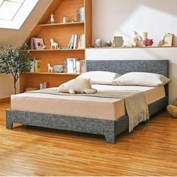 Full Bed Frame with Headboard