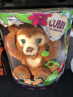 FurReal Cubby The Curious Bear Interactive Plush Toy