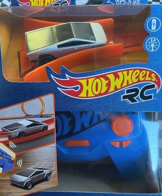 Tesla Cybertruck Mattel Hot Wheels 1:64 RC Cybertruck Elon Musk