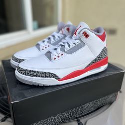 Jordan 3 Fire Red Sz 11