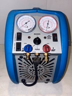 PROMAX recovery unit machine RG5410A Air Conditioning Recovery Unit HVAC Freon Refrigerant Tool, 115V