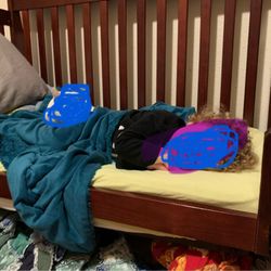 Crib Converts To Toddler Bed/ Scrap Wood