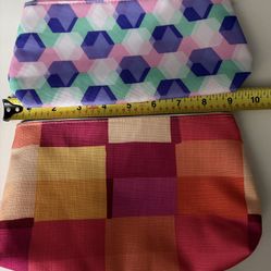 New 2 Clinique Large Make Up Bags 