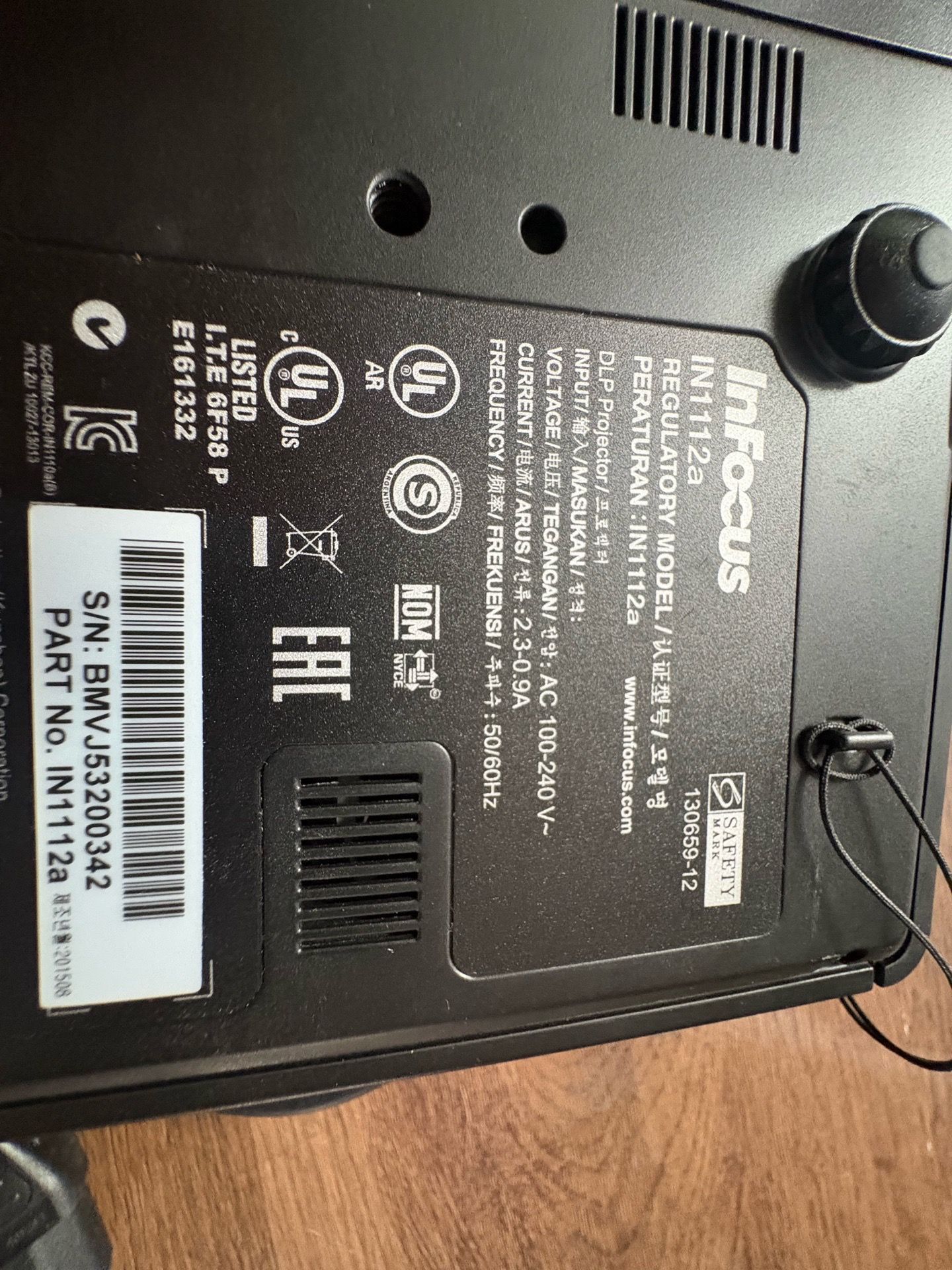 Projector InFocus
