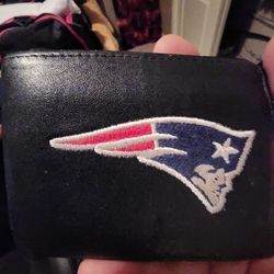 New England Patriots ( Leather Wallet)