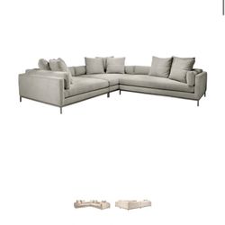 Zgallerie Ventura Ultra Deep Sofa (3 Pieces)
