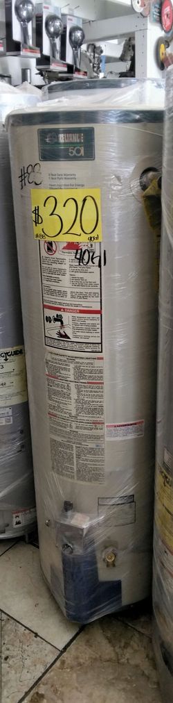 RELIANCE 501 40GL WATER HEATER 💦