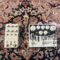 Guitar Pedals- EQD Palisades, Chase Bliss Warped Vinyl MkII