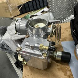 34 Pict-3 Carburetor For VW Beetles Super Beetles 1 Dual Port 1600cc Air Cooled Type 12V Engine Electric Choke Volkswagen Bug Bus Thing Karman