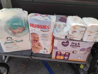 280!! Size 1 diapers