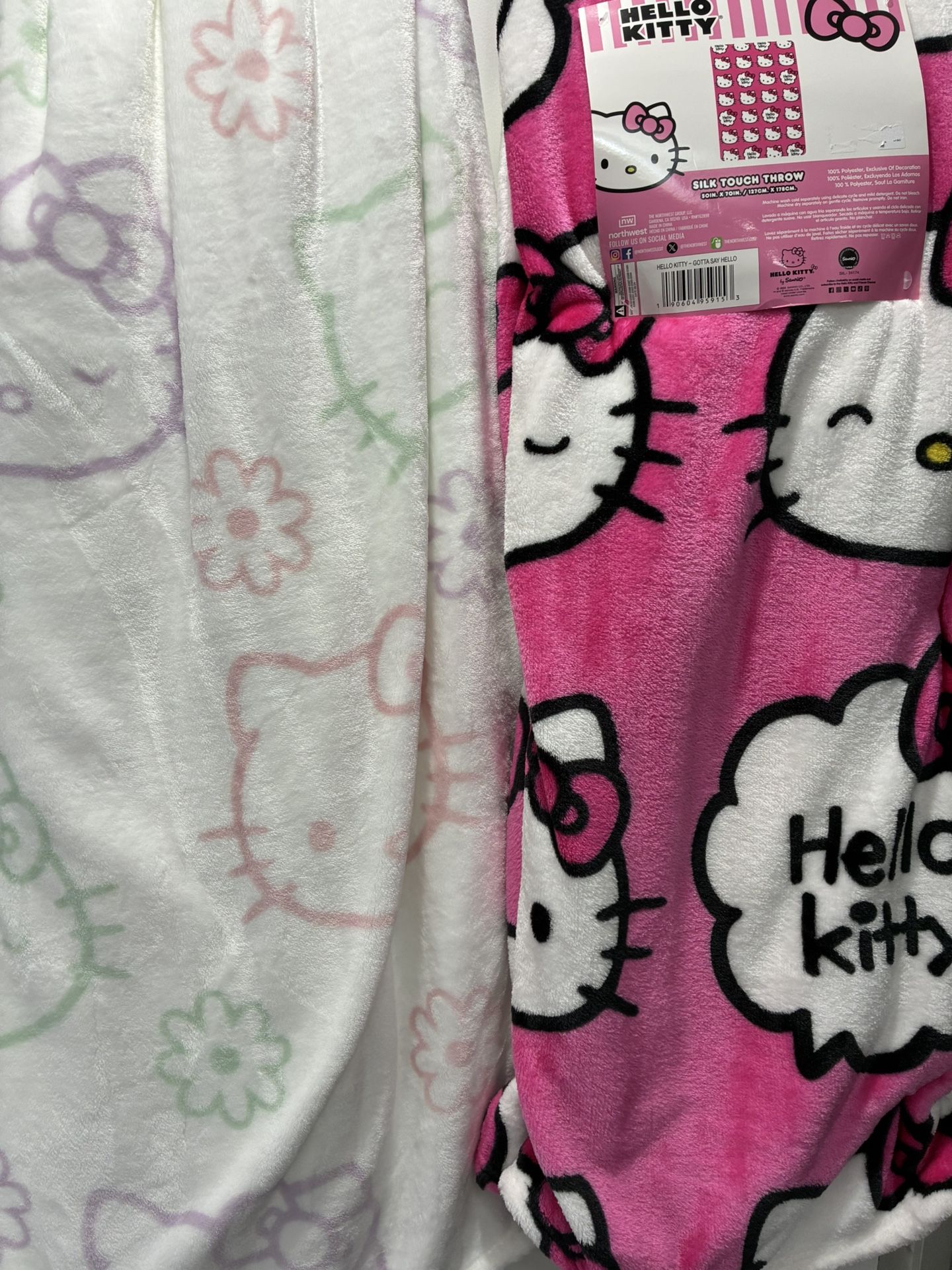 New Hello Kitty Blankets $25 Each