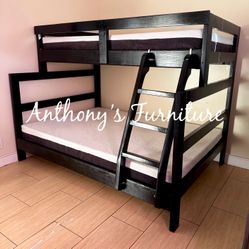 Twin Full Bunk Bed And Mattress 