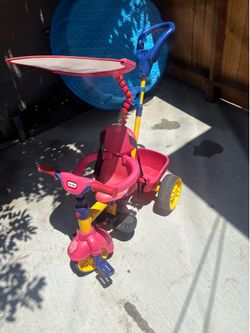 Little tikes pushing car