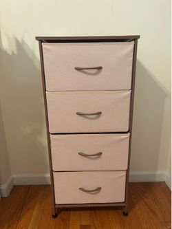 4- Drawer Fabric Dresser