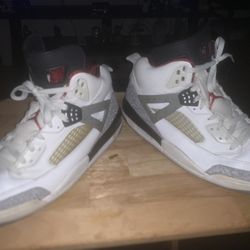 Jordan spizike white top cement for sale
