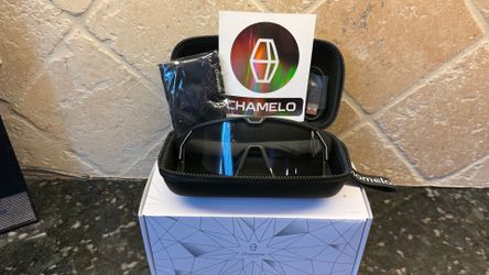 NEW Chamelo Music Shield Smart Sunglasses – Matte Black